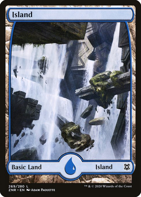 Island (ZNR) (Foil) (Full Art) (#269)