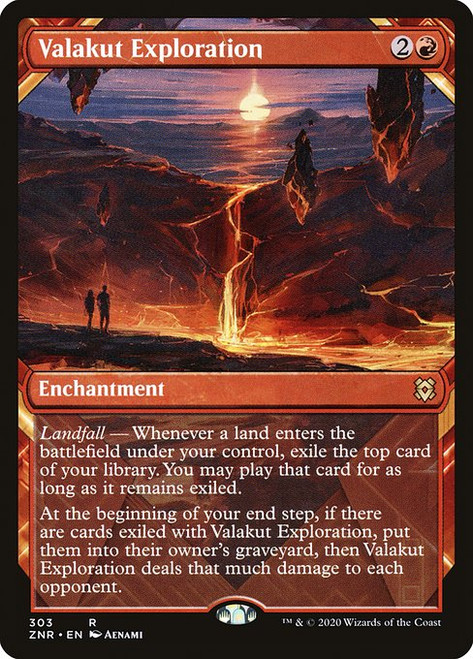Valakut Exploration (ZNR) (Foil) (Showcase) (#303)