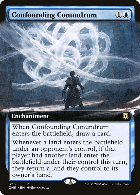 Confounding Conundrum (ZNR) (Foil) (Extended Art) (#326)