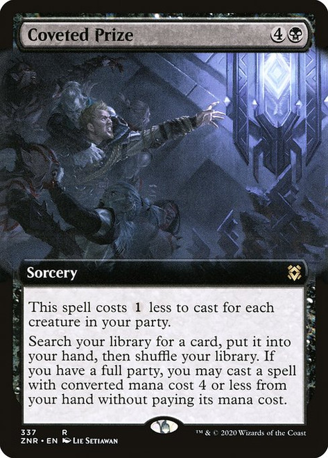 Coveted Prize (ZNR) (Foil) (Extended Art) (#337)