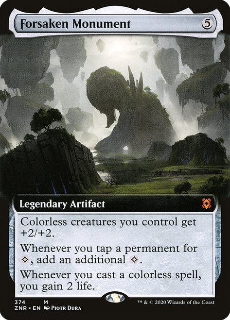 Forsaken Monument (ZNR) (Extended Art) (#374)