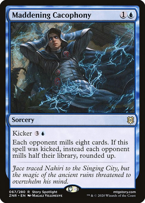 Maddening Cacophony (ZNR) (Foil) (#67)