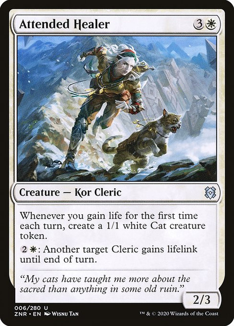 Attended Healer (ZNR) (Foil) (#6)