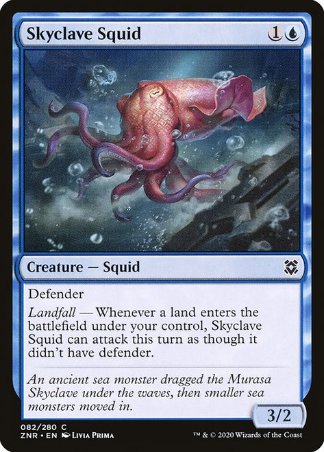 Skyclave Squid (ZNR) (Foil) (#82)