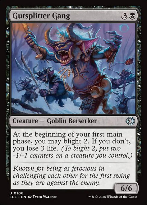Gutsplitter Gang (ECL) (Foil) (#106)