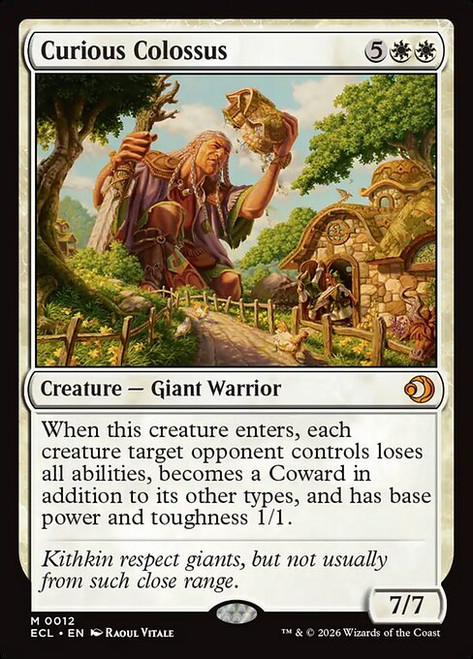 Curious Colossus (ECL) (Foil) (#12)