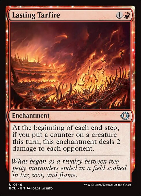 Lasting Tarfire (ECL) (Foil) (#149)