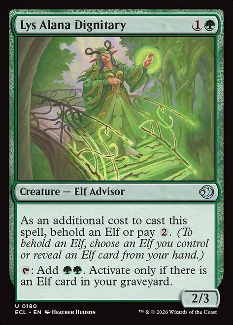 Lys Alana Dignitary (ECL) (Foil) (#180)