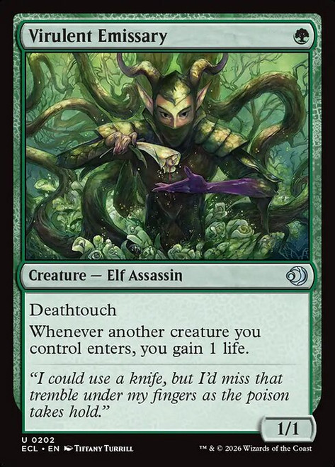 Virulent Emissary (ECL) (Foil) (#202)