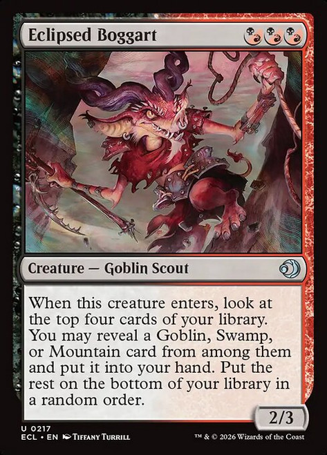 Eclipsed Boggart (ECL) (Foil) (#217)