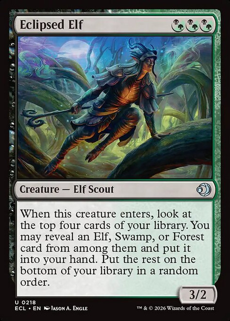 Eclipsed Elf (ECL) (Foil) (#218)