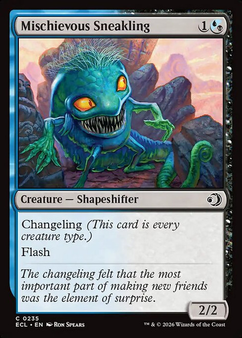 Mischievous Sneakling (ECL) (Foil) (#235)