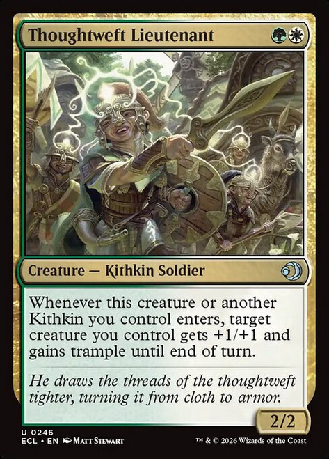 Thoughtweft Lieutenant (ECL) (Foil) (#246)