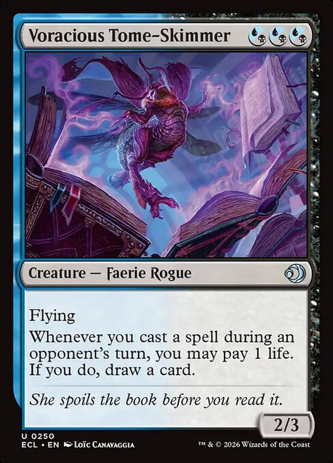 Voracious Tome-Skimmer (ECL) (Foil) (#250)