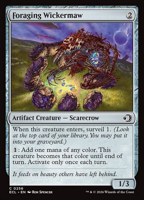 Foraging Wickermaw (ECL) (Foil) (#256)