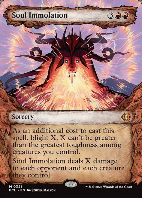 Soul Immolation (ECL) (Foil) (Showcase) (#321)