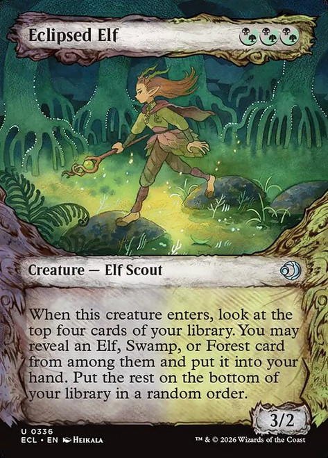 Eclipsed Elf (ECL) (Showcase) (#336)