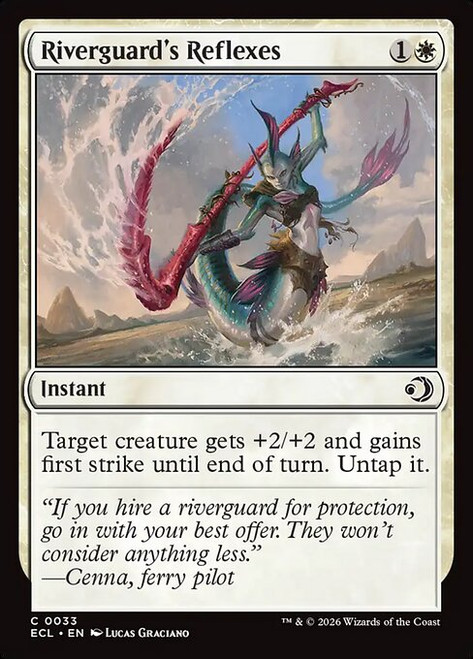 Riverguard's Reflexes (ECL) (Foil) (#33)