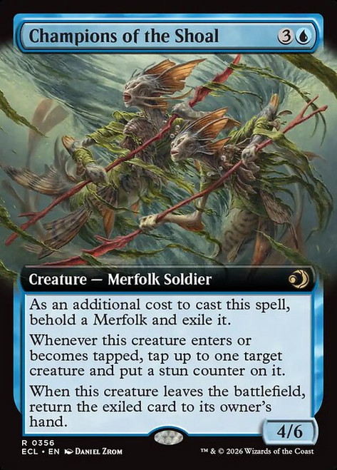 Champions of the Shoal (ECL) (Extended Art) (#356)