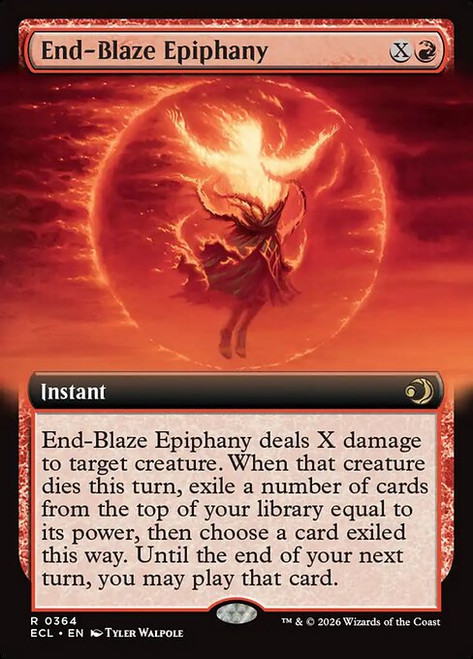 End-Blaze Epiphany (ECL) (Foil) (Extended Art) (#364)