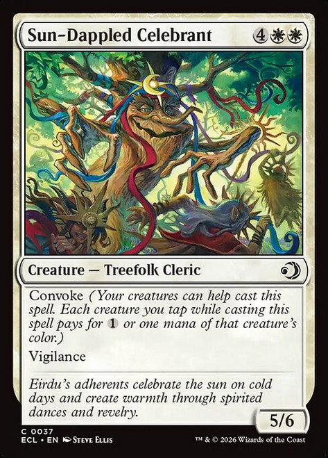 Sun-Dappled Celebrant (ECL) (Foil) (#37)