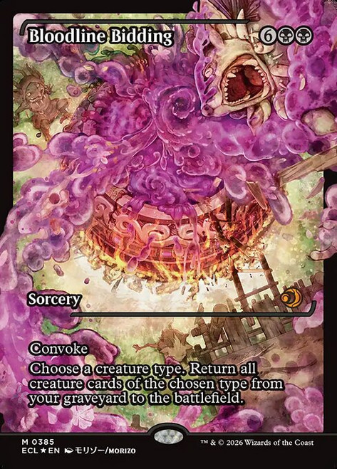 Bloodline Bidding (ECL) (Foil) (Showcase) (#385)