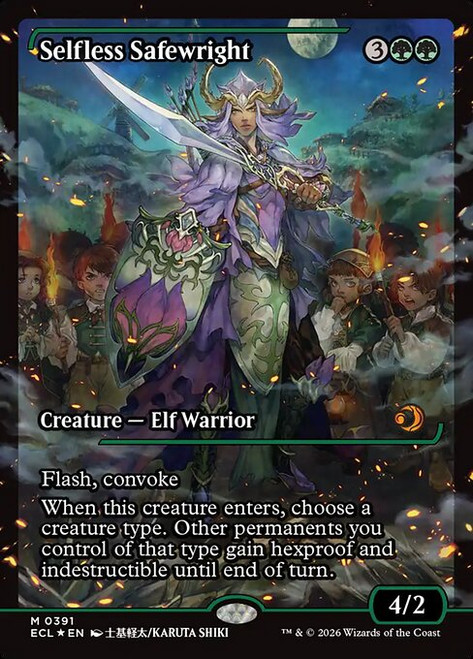 Selfless Safewright (ECL) (Foil) (Showcase) (#391)