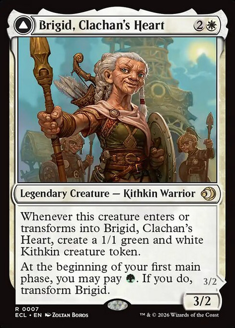 Brigid, Clachan's Heart // Brigid, Doun's Mind (ECL) (Foil) (#7)