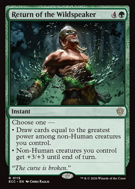 Return of the Wildspeaker (ECC) (#115)