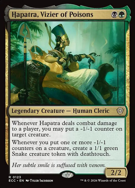 Hapatra, Vizier of Poisons (ECC) (#123)