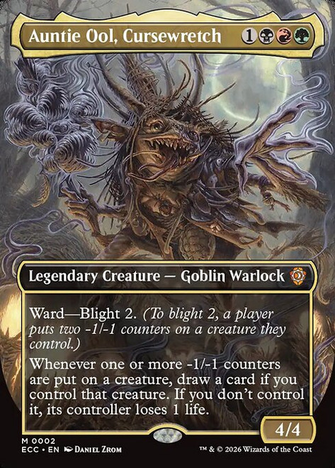 Auntie Ool, Cursewretch (ECC) (Foil) (Borderless) (#2)