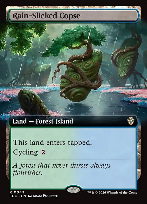 Rain-Slicked Copse (ECC) (Extended Art) (#43)