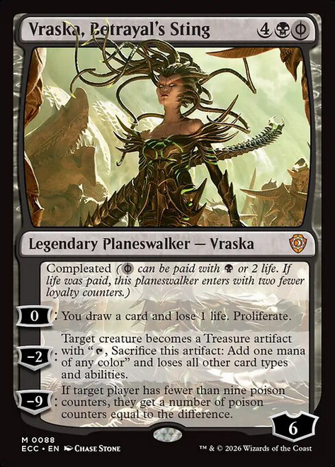 Vraska, Betrayal's Sting (ECC) (#88)