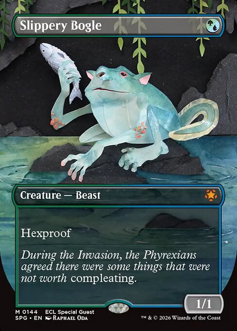 Slippery Bogle (SPG) (Foil) (Borderless) (#144)