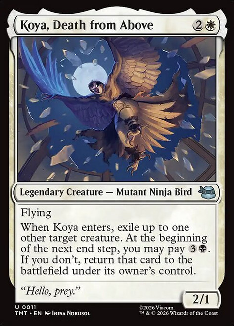Koya, Death from Above (TMT) (Foil) (#11)