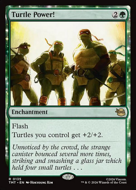 Turtle Power! (TMT) (Foil) (#135)