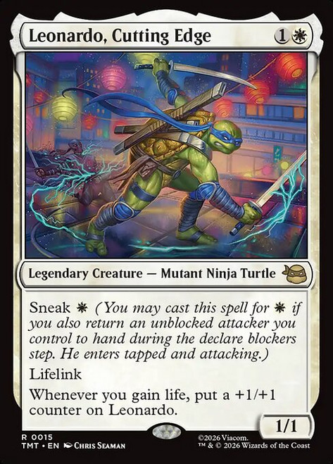 Leonardo, Cutting Edge (TMT) (Foil) (#15)