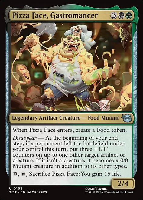 Pizza Face, Gastromancer (TMT) (Foil) (#163)