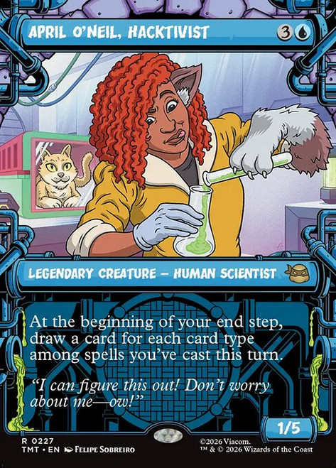 April O'Neil, Hacktivist (TMT) (Showcase) (#227)