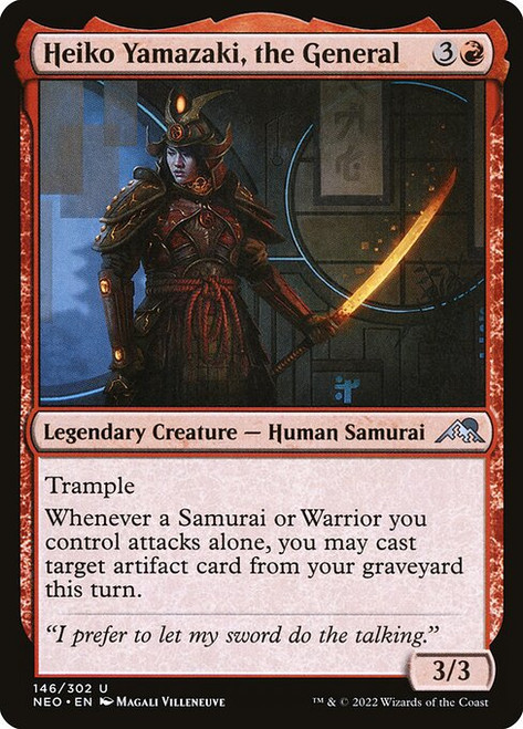 Heiko Yamazaki, the General (NEO) (Foil) (#146)