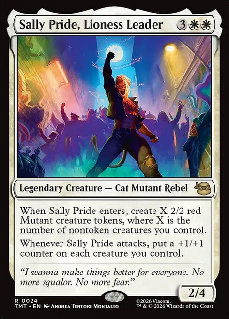 Sally Pride, Lioness Leader (TMT) (Foil) (#24)