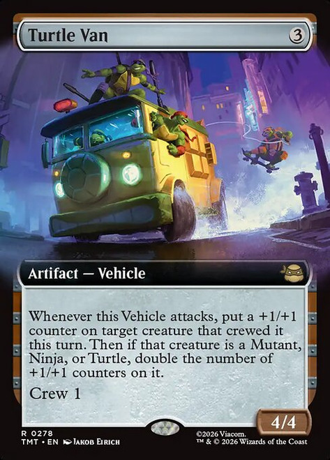 Turtle Van (TMT) (Extended Art) (#278)