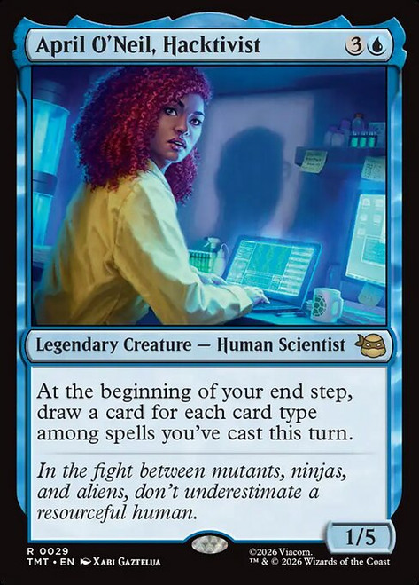 April O'Neil, Hacktivist (TMT) (Foil) (#29)