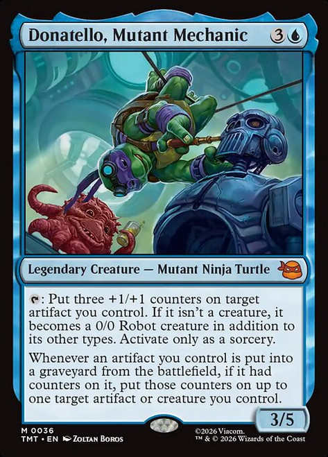 Donatello, Mutant Mechanic (TMT) (#36)