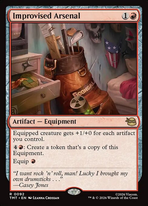 Improvised Arsenal (TMT) (Foil) (#92)
