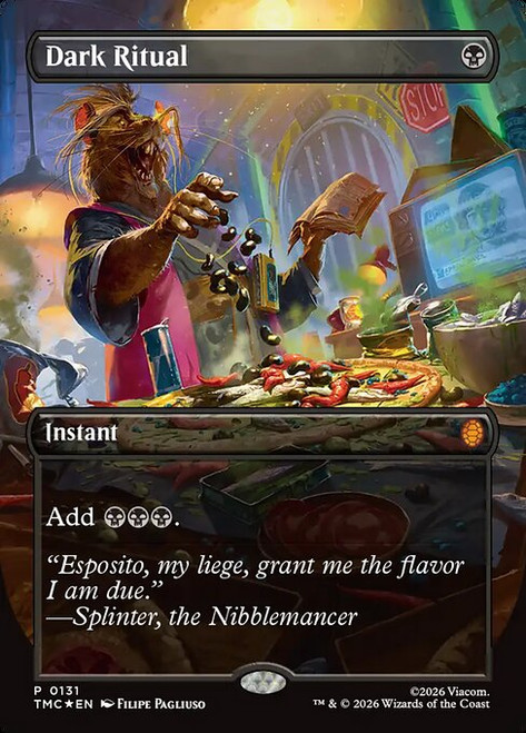 Dark Ritual (TMC) (Foil) (Borderless) (#131)