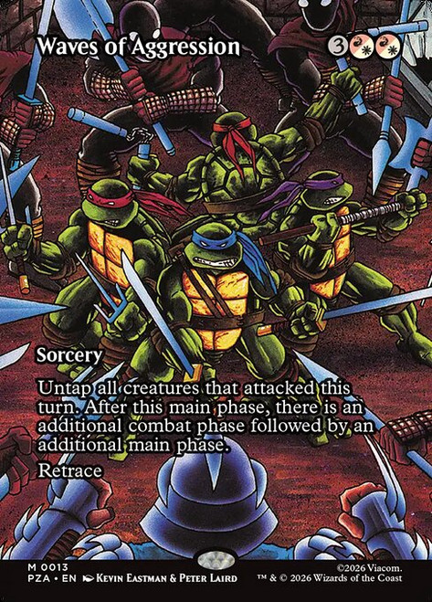 Waves of Aggression (PZA) (Borderless) (#13)