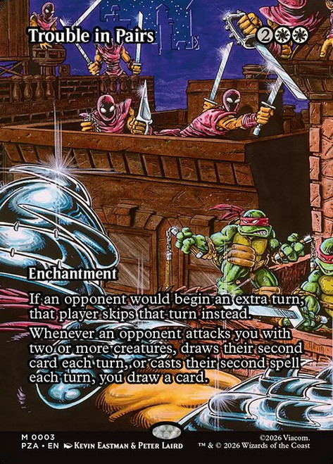 Trouble in Pairs (PZA) (Foil) (Borderless) (#3)