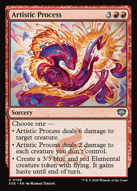 Artistic Process (SOS) (Foil) (#108)