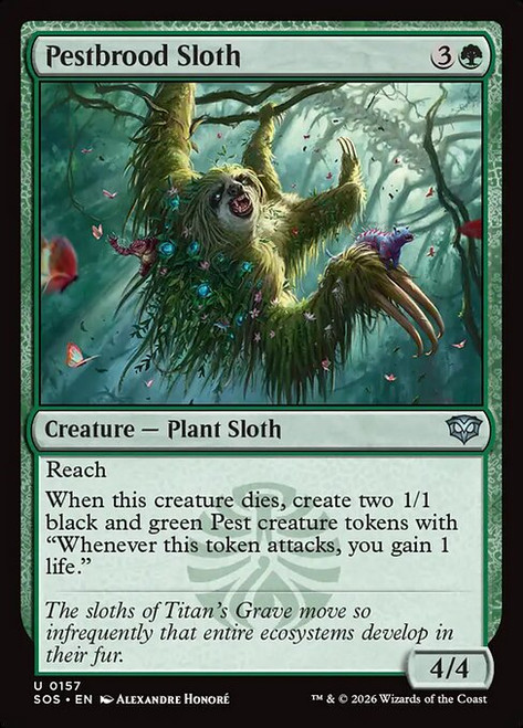 Pestbrood Sloth (SOS) (Foil) (#157)